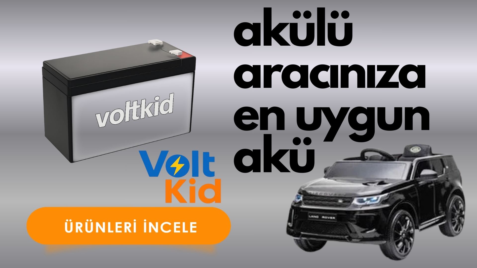 6V, 12V ve 24V Akülü Araba Aküsü | Akülü Parça