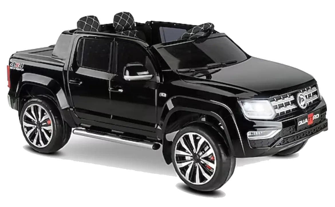 AMOROK 441 QUATTRO 4x4 – 24V 2x12V 9Ah Akülü Çocuk Aracı (Siyah)